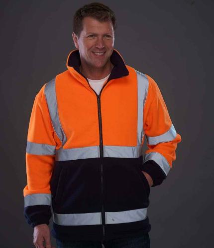 Yoko Hi-Vis Heavyweight Fleece Jacket 1