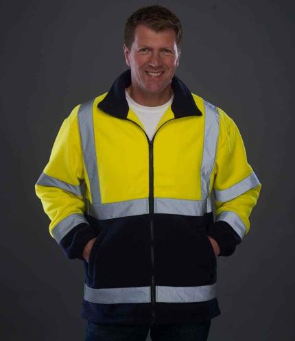 Yoko Hi-Vis Heavyweight Fleece Jacket 1