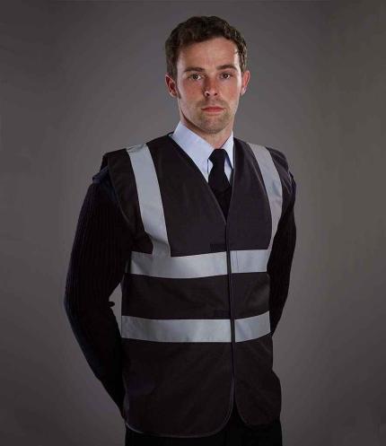 Yoko Hi-Vis Two Band and Braces Waistcoat 1