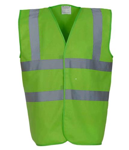 Yoko Hi-Vis Two Band and Braces Waistcoat