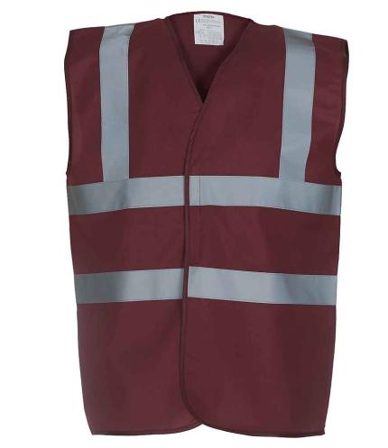 Yoko Hi-Vis Two Band and Braces Waistcoat