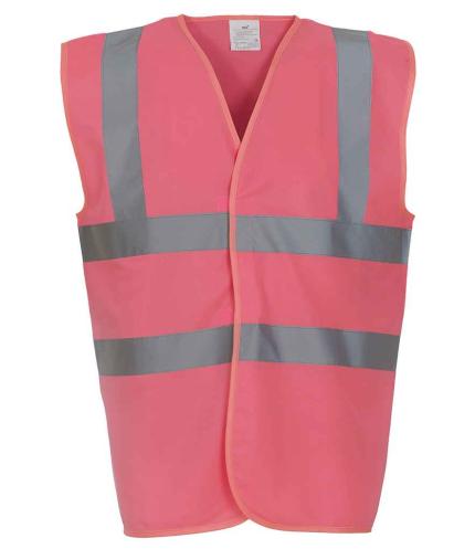 Yoko Hi-Vis Two Band and Braces Waistcoat