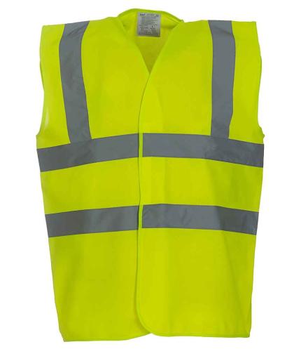 Yoko Hi-Vis Two Band and Braces Waistcoat