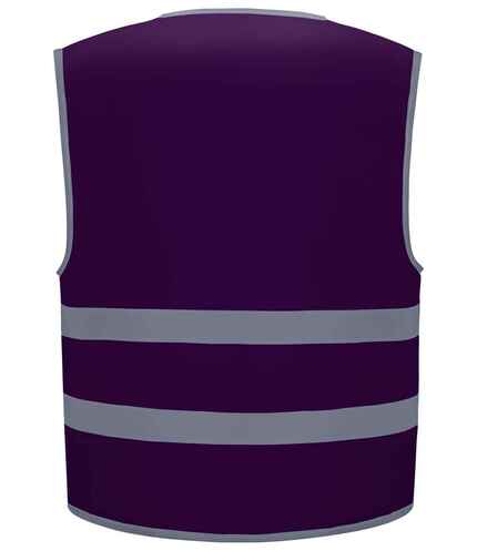 Yoko Kids Hi-Vis Two Band Waistcoat 1