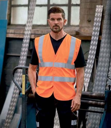 Yoko Hi-Vis Anti-Static Flame Retardant Waistcoat 2