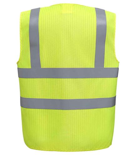 Yoko Hi-Vis Anti-Static Flame Retardant Waistcoat 2