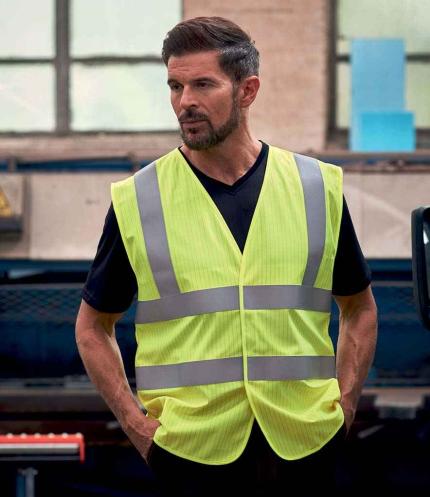 Yoko Hi-Vis Anti-Static Flame Retardant Waistcoat 3