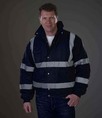 Yoko Hi-Vis Classic Bomber Jacket 1