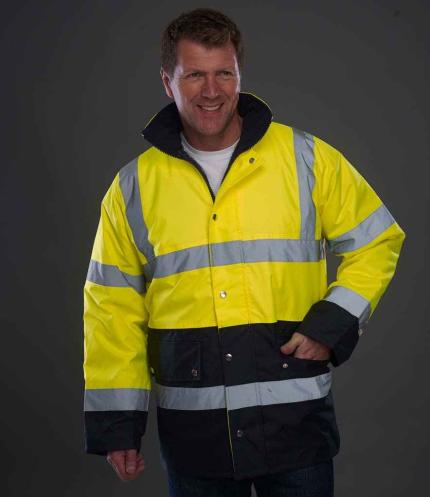 Yoko Hi-Vis Two Tone Motorway Jacket 1