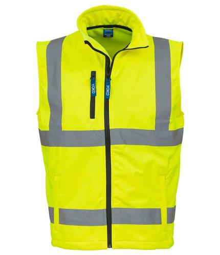 Yoko Hi-Vis Soft Shell Gilet