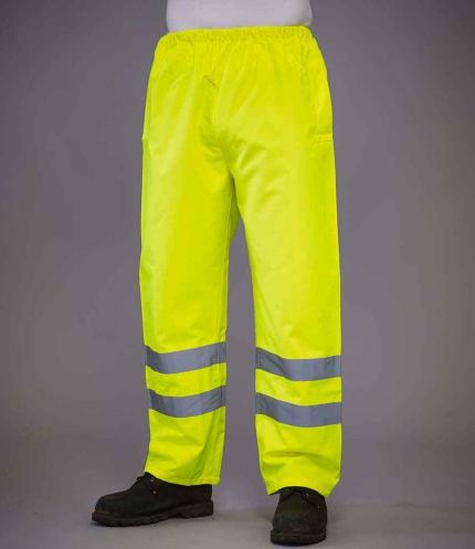 Yoko Hi-Vis Waterproof Overtrousers 1