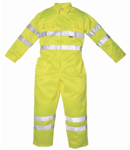 Yoko Hi-Vis Poly/Cotton Coverall