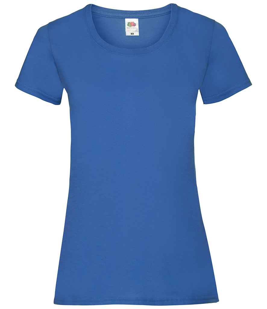 Fruit Of The Loom Women's Ringspun Premium T-Shirt – Soft Basic Tee, Abyss Blue, Short Sleeve, Machine Washable - View #2