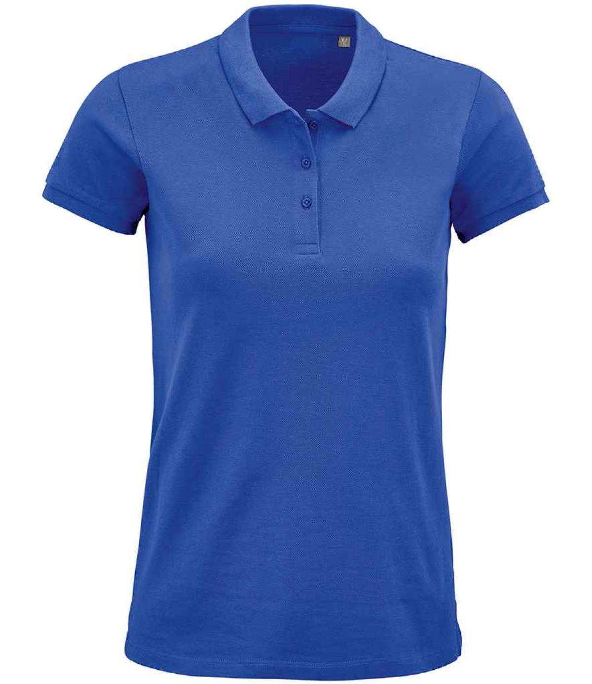 Royal blue shop polo shirt ladies