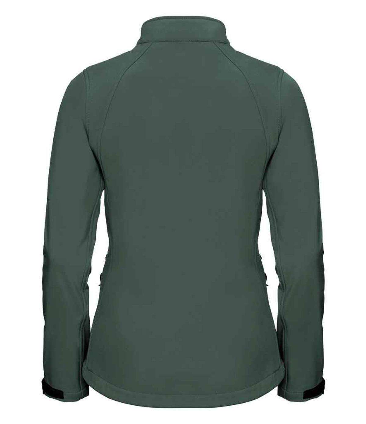 Russell Ladies Soft Shell Jacket - Bottle Green | Order Uniform UK Ltd