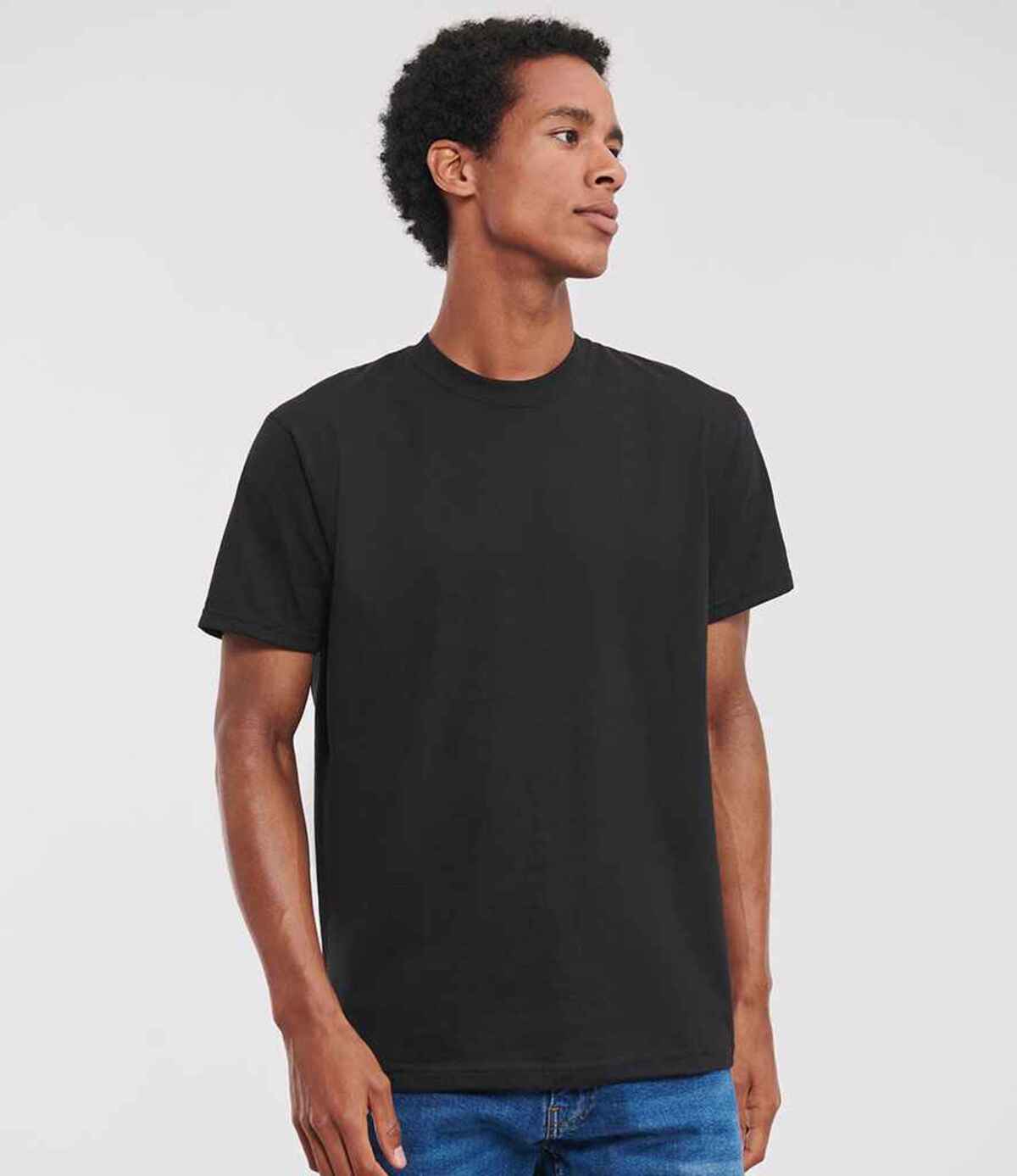 Russell Classic Ringspun T-Shirt - Black | Order Uniform UK Ltd