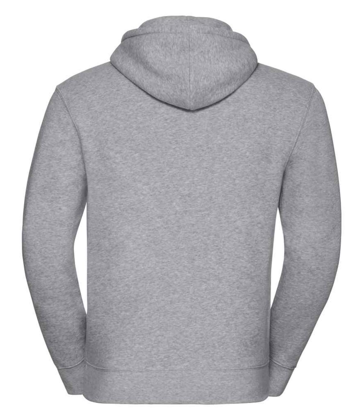 Russell Authentic Hooded Sweatshirt - Light Oxford | Order Uniform UK Ltd