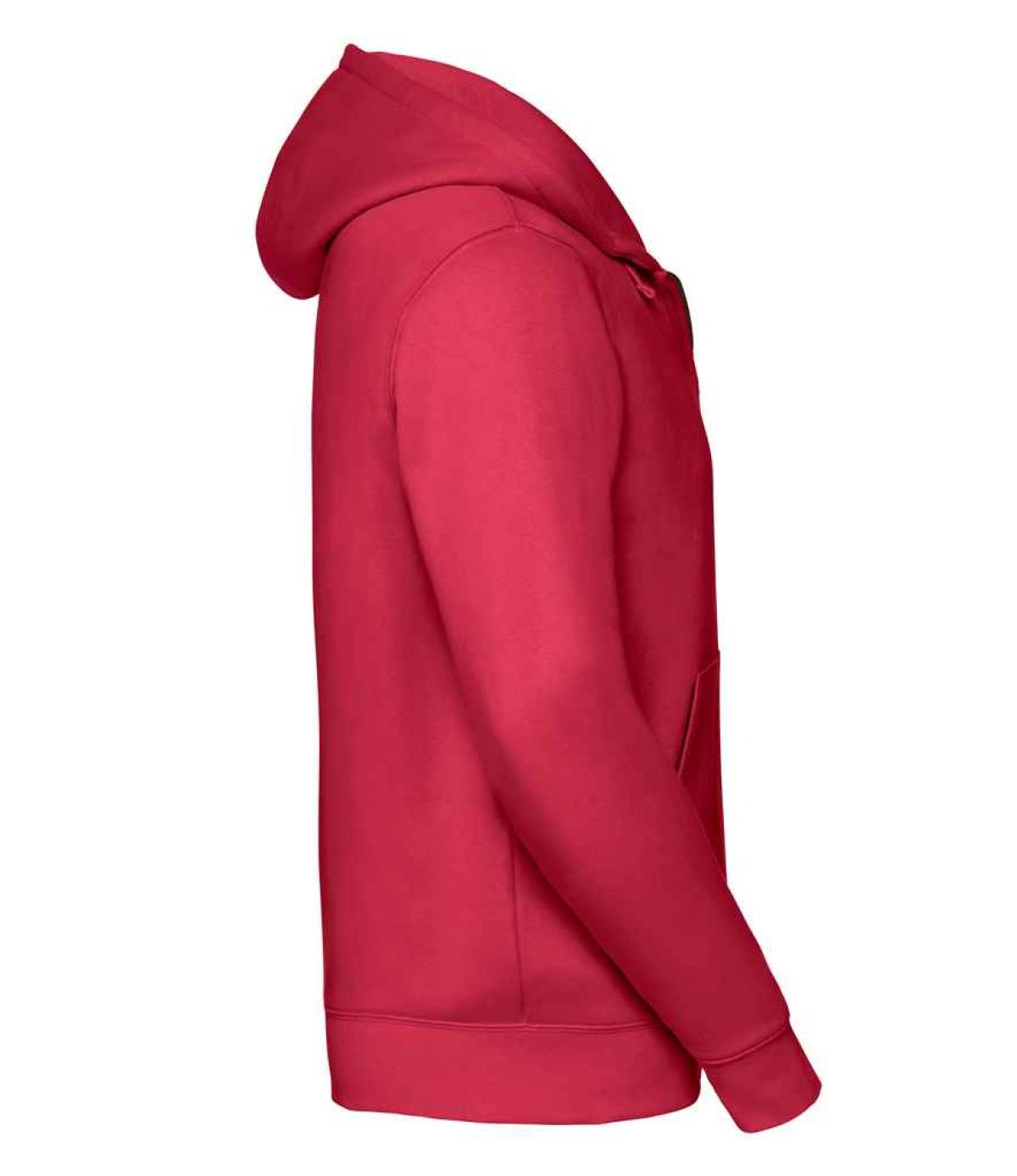 Russell Men's Authentic Hooded Sweatshirt/Hoodie - XXL, Classic Red, 80% Cotton 20% Polyester