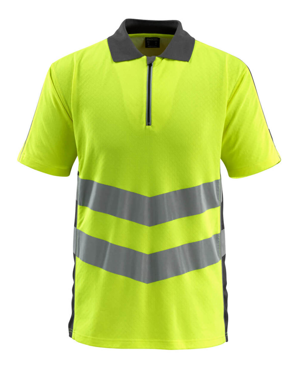 Mascot Workwear Hi Vis Murton Polo Shirt Safe Supreme 50130 933 hi vis yellow dark anthracite Order Uniform UK Ltd