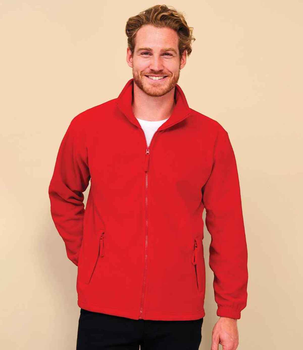 Solbridge Jacket SOL'S North Fleece Jacket - Red | Order Uniform UK Ltd