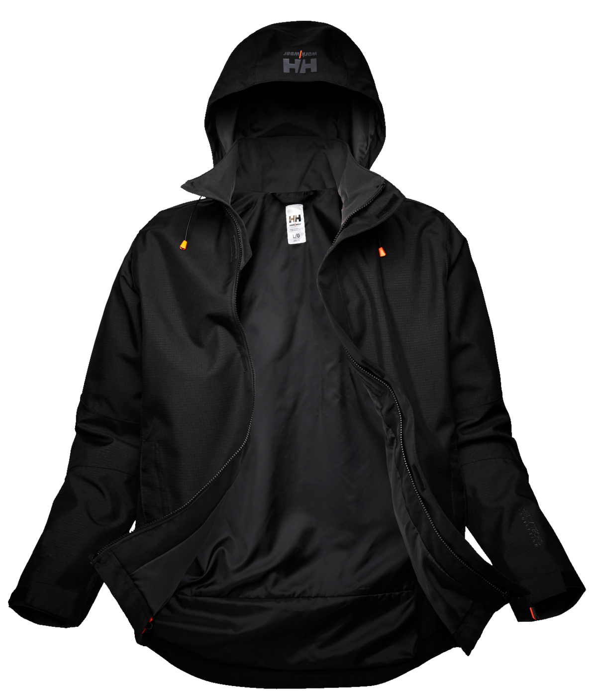 Helly Hansen Workwear Oxford Shell Jacket - Black | Order Uniform UK Ltd