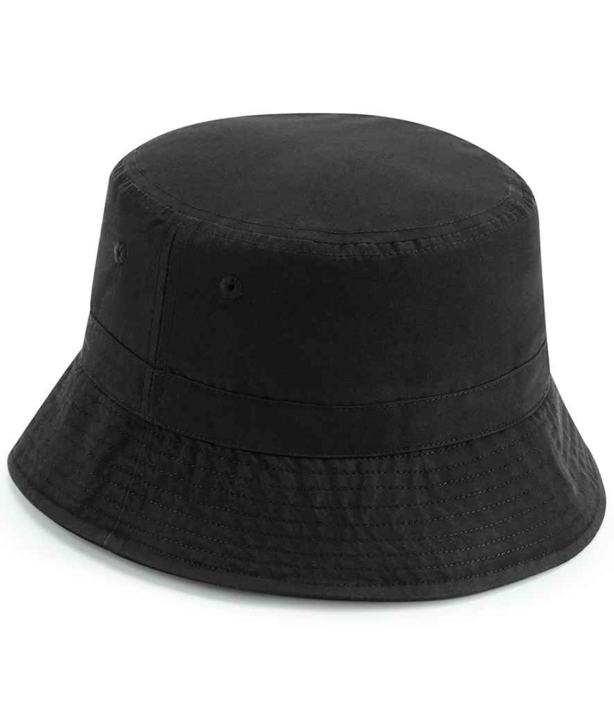 Beechfield Recycled Polyester Bucket Hat - Black | Order Uniform UK Ltd