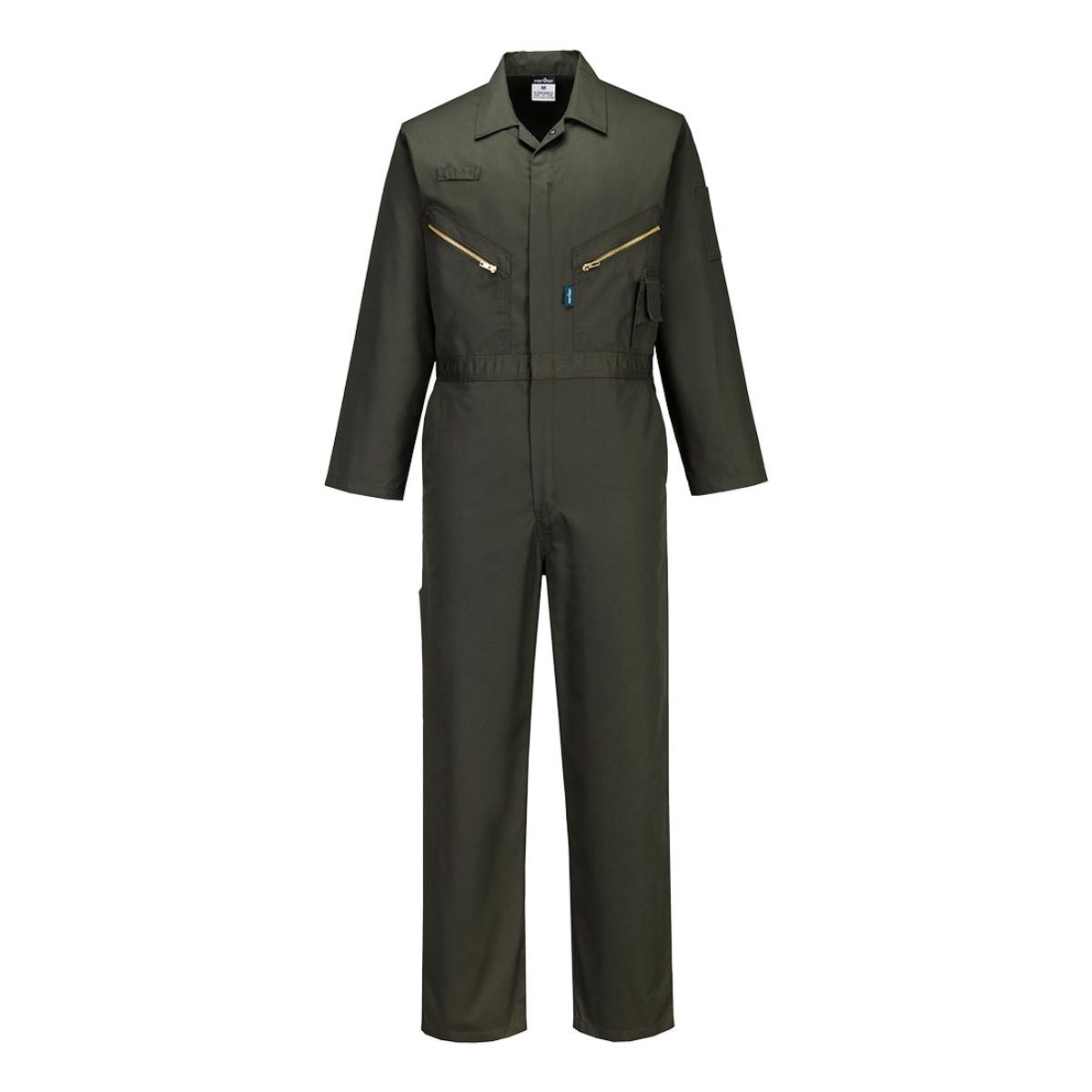 thumbnail image 2 of Portwest Liverpool Zip Coverall – Men’s Garage Mechanical Workwear Boiler Suit – XS-6XL 2 of 4