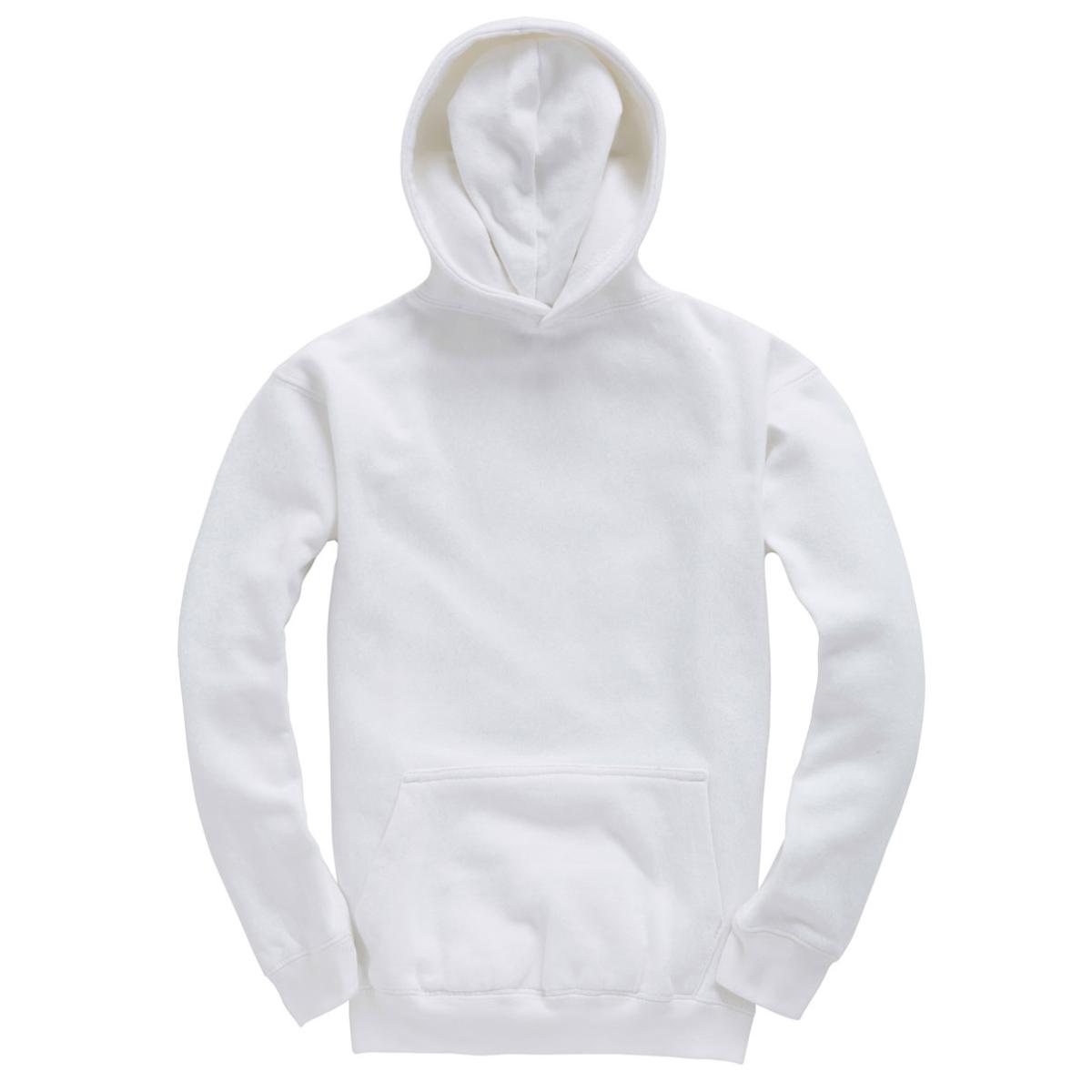 Cotton Ridge Premium Kids Hoodie (W72K) - White