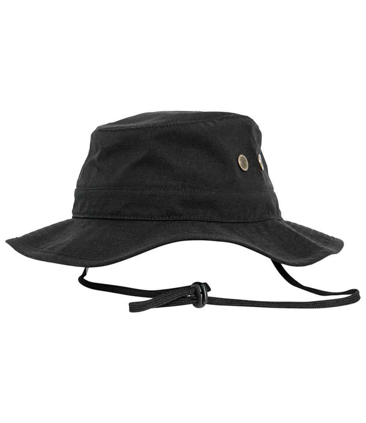 Flexfit Angler Hat - Black | Order Uniform UK Ltd