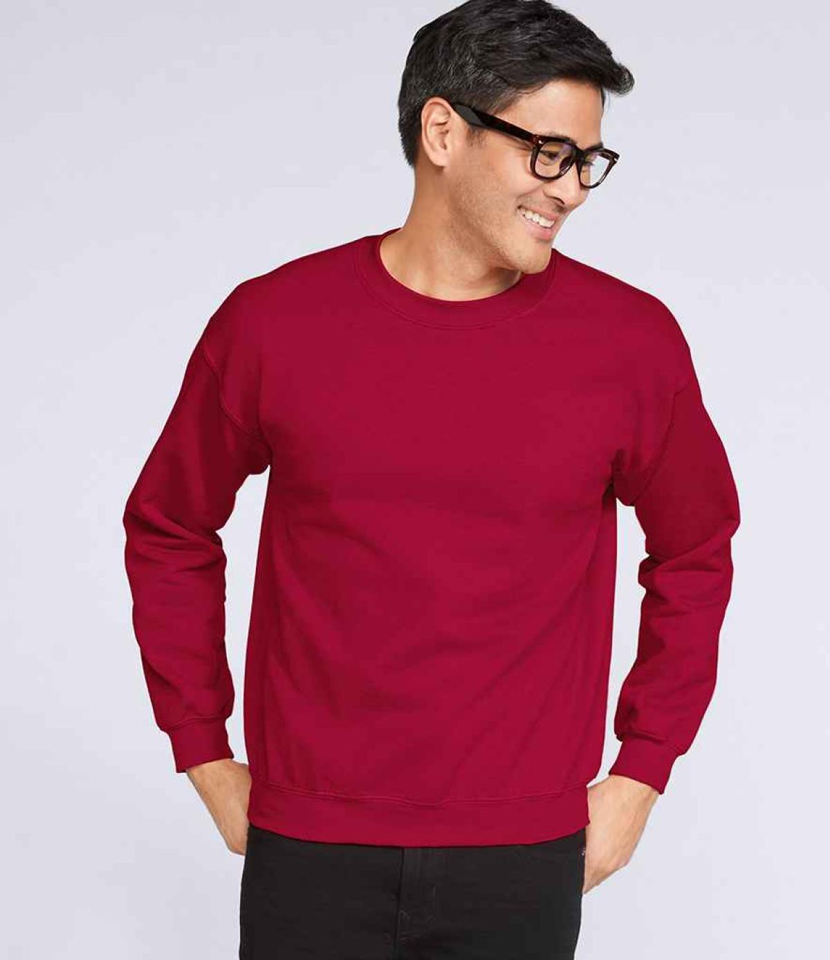 Gildan Heavy Blend™ Sweatshirt - Antique Cherry Red | Order Uniform UK Ltd