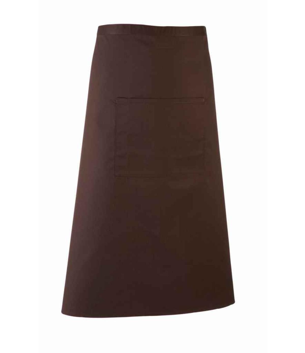 Premier Colours Bar Apron Brown Order Uniform Uk Ltd 0548