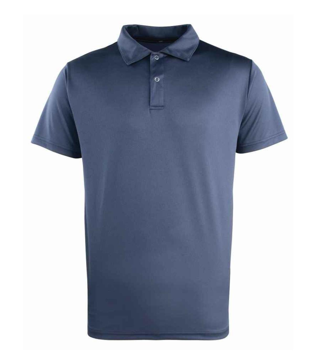 Premier Coolchecker® Stud Piqué Polo Shirt - Navy | Order Uniform UK Ltd