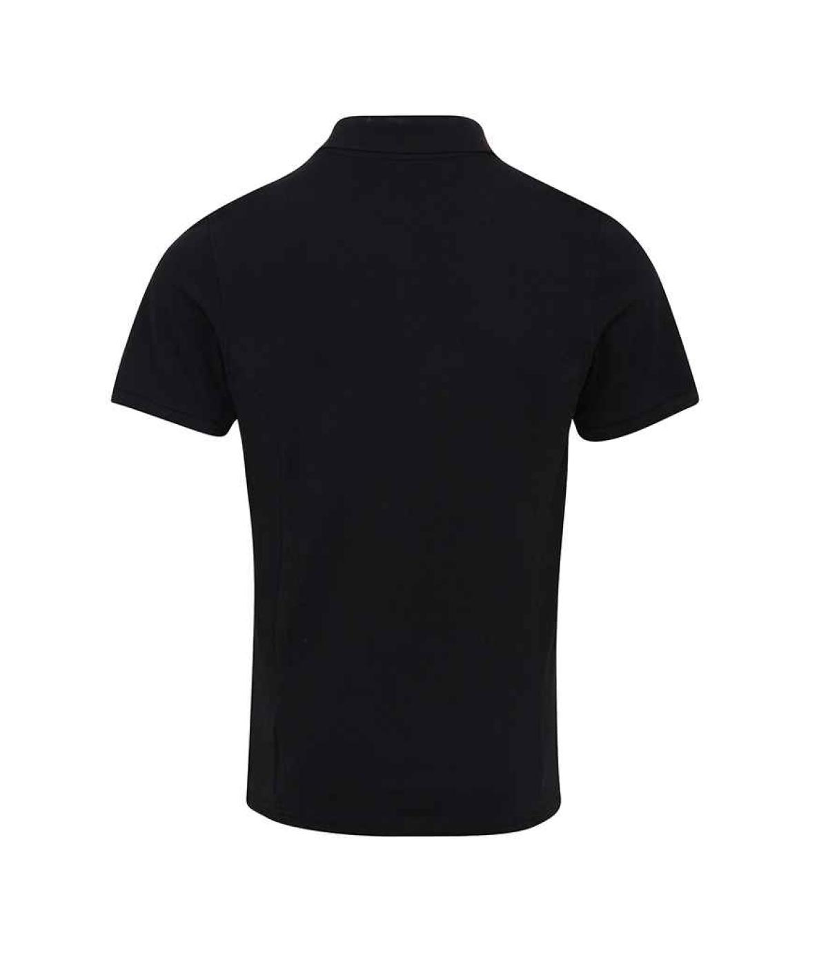 Premier Coolchecker® Plus Piqué Polo Shirt - Black | Order Uniform UK Ltd