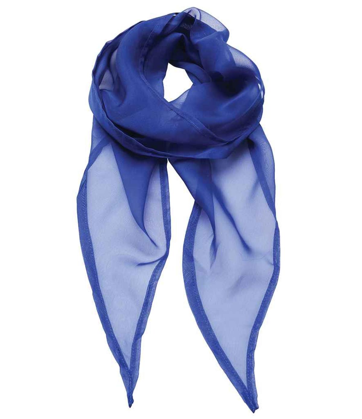 Royal blue chiffon clearance wrap