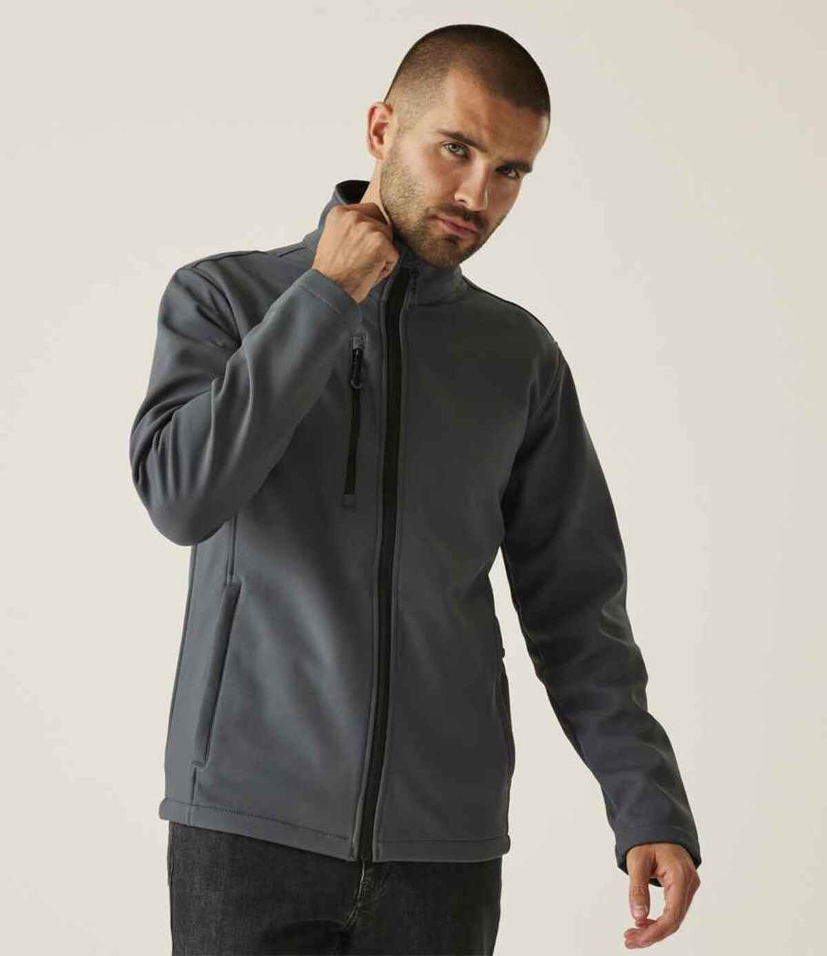 Regatta Honestly Made Recycled Soft Shell Jacket - Seal Grey