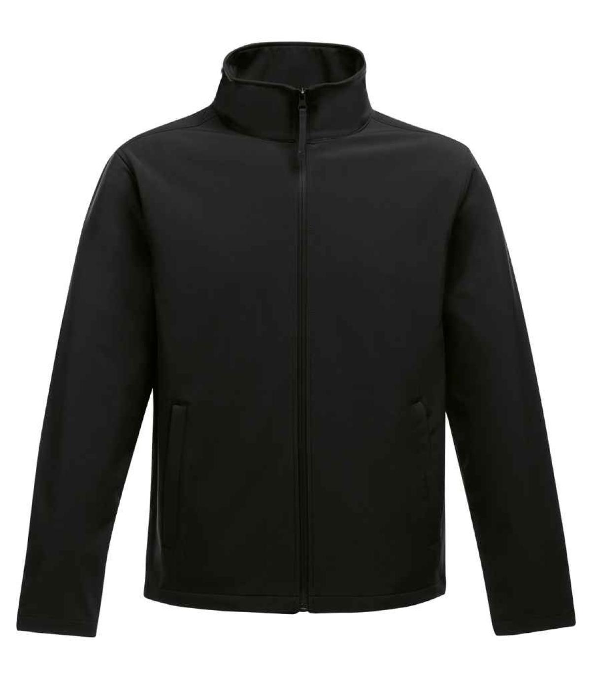 Regatta Ablaze Printable Soft Shell Jacket - Black/Black | Order ...