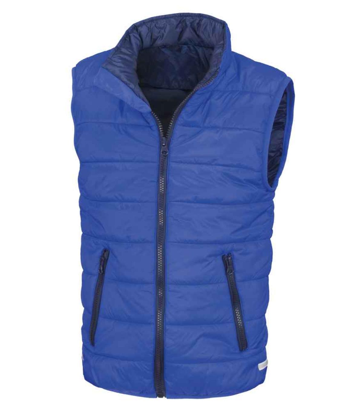 Gilet Sans Manches Result R208x Core - Coupe-vent, Déperlant, Léger - 2 Poches Avant + Poche Intérieure - Tissu Recyclé, Mixte