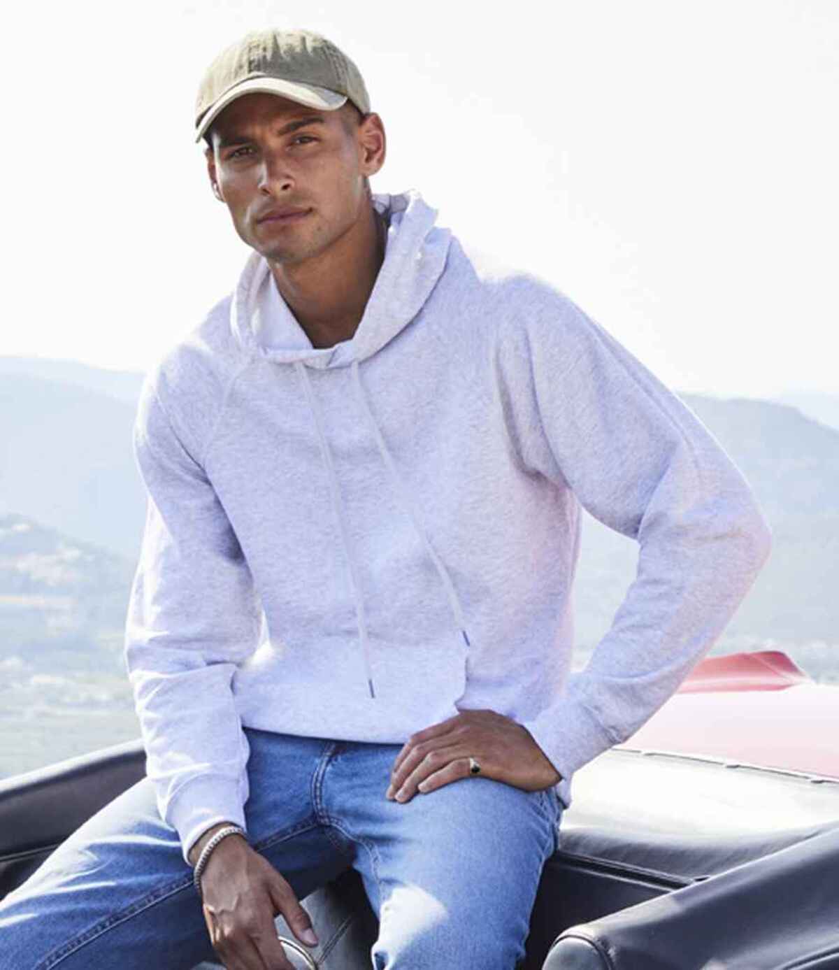fruit of the loom hooded sweatshirt