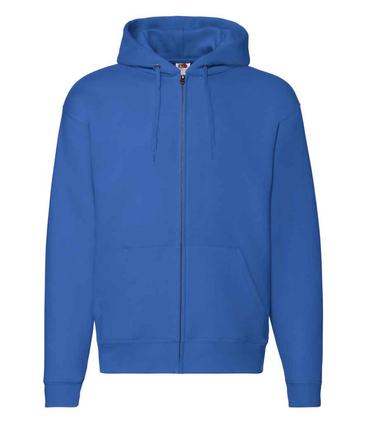 Royal blue shop zip hoodie