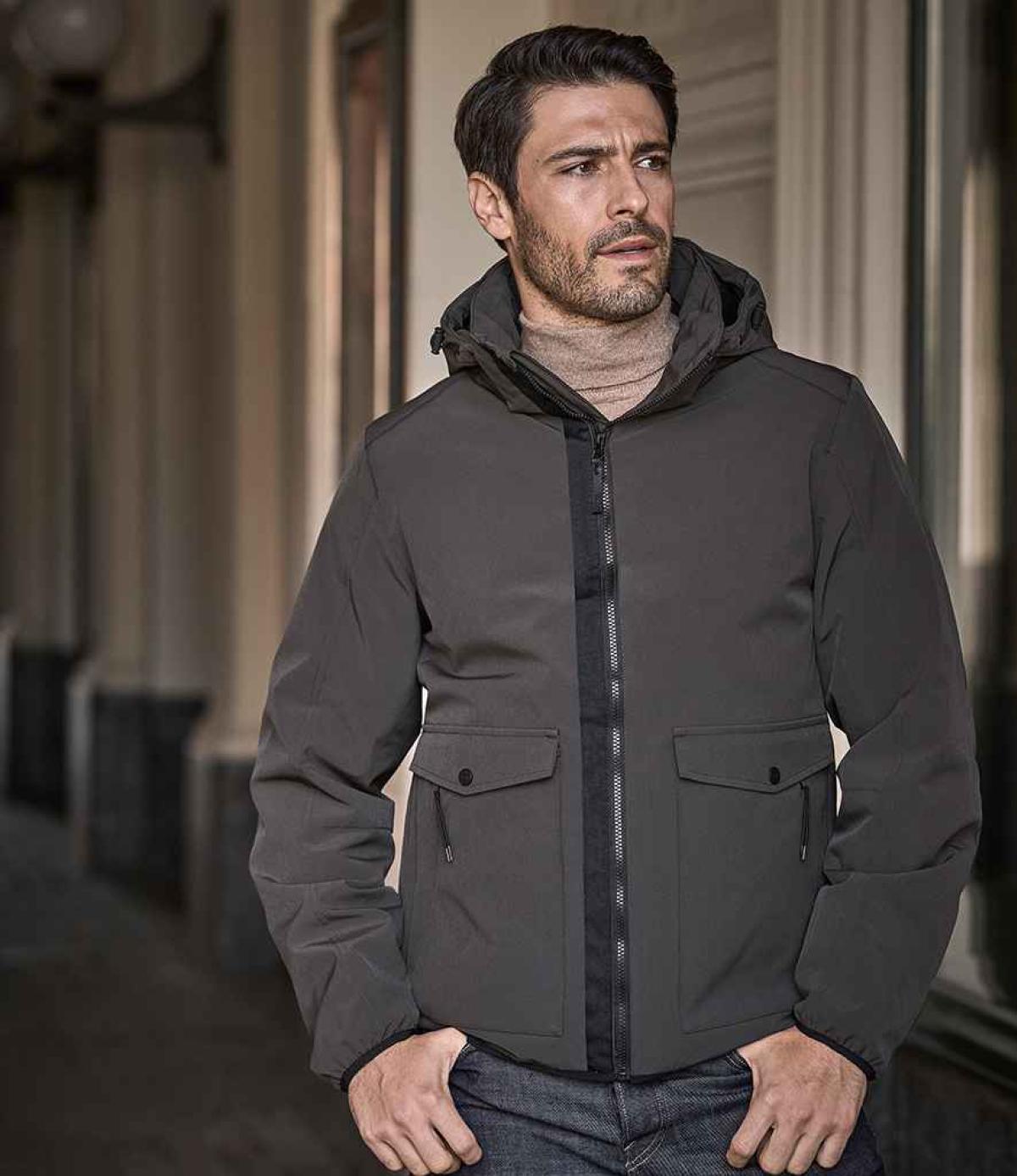 Teaser Jacket Tee Jays Urban Adventure Shell Jacket - Spacer Grey