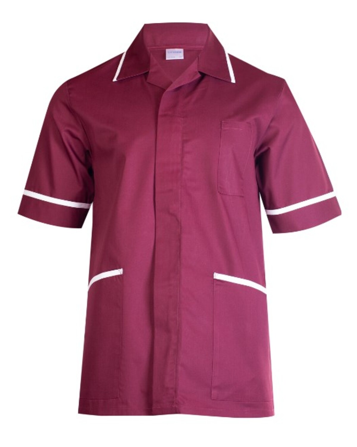 Uneek Men's Heavyweight Tunic - Maroon | Order Uniform UK Ltd