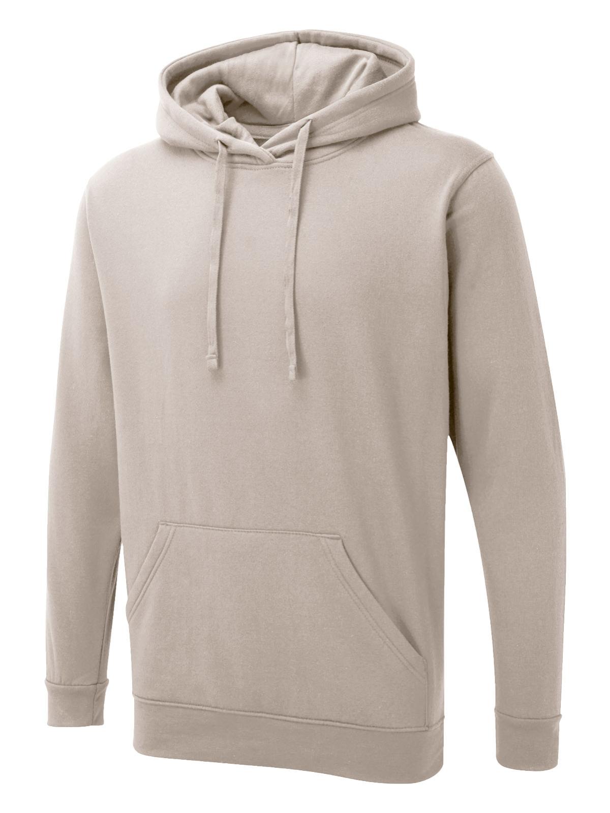Uneek UX4 Hooded Sweatshirt - Sand | Order Uniform UK Ltd