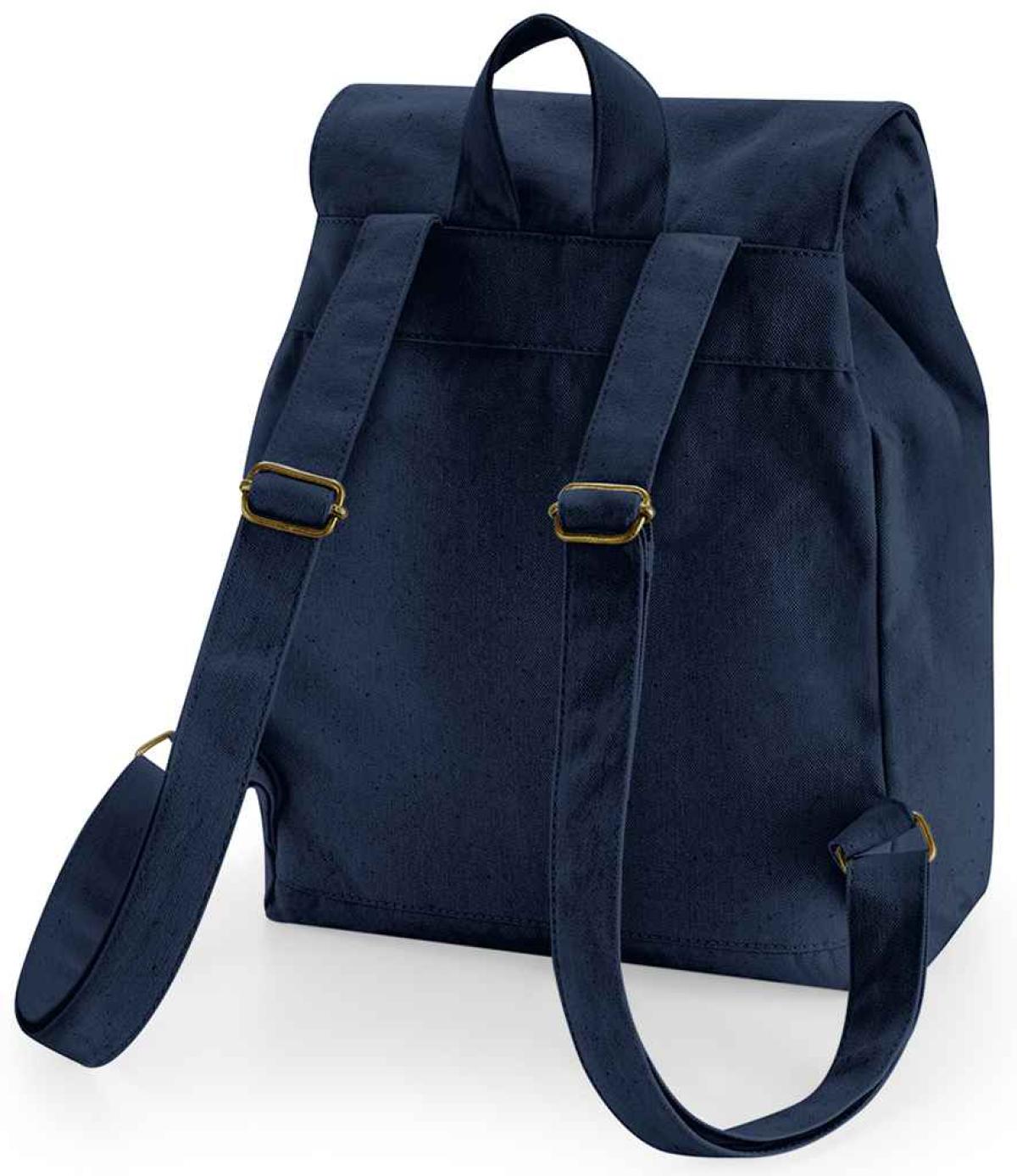 Mini Ruck Backpack Westford Mill EarthAware® Organic Mini Rucksack - French Navy