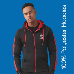 100% Polyester Hoodies