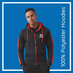 100% Polyester Hoodies