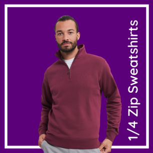 Work 1/4 Zip Sweatshirts