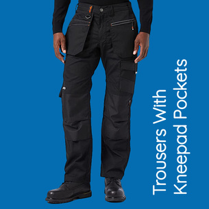 Work Trousers With Kneepad Pockets